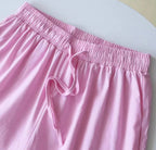 Casual  Loose Wide Legs Two-Pieces Set