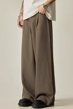Vintage Relaxed Fluid Wide Leg Pants
