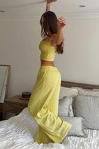 Soft Relaxed Cami Pants Two Piece Set