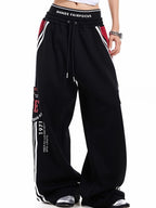 Retro Hot Girl Print Sweatpants