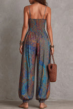 Maya Boho Chic Patchwork Jumpsuit