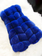 Faux Fur Vest Eco-friendly Winter Sleeveless Midi Jacket For Women 2026