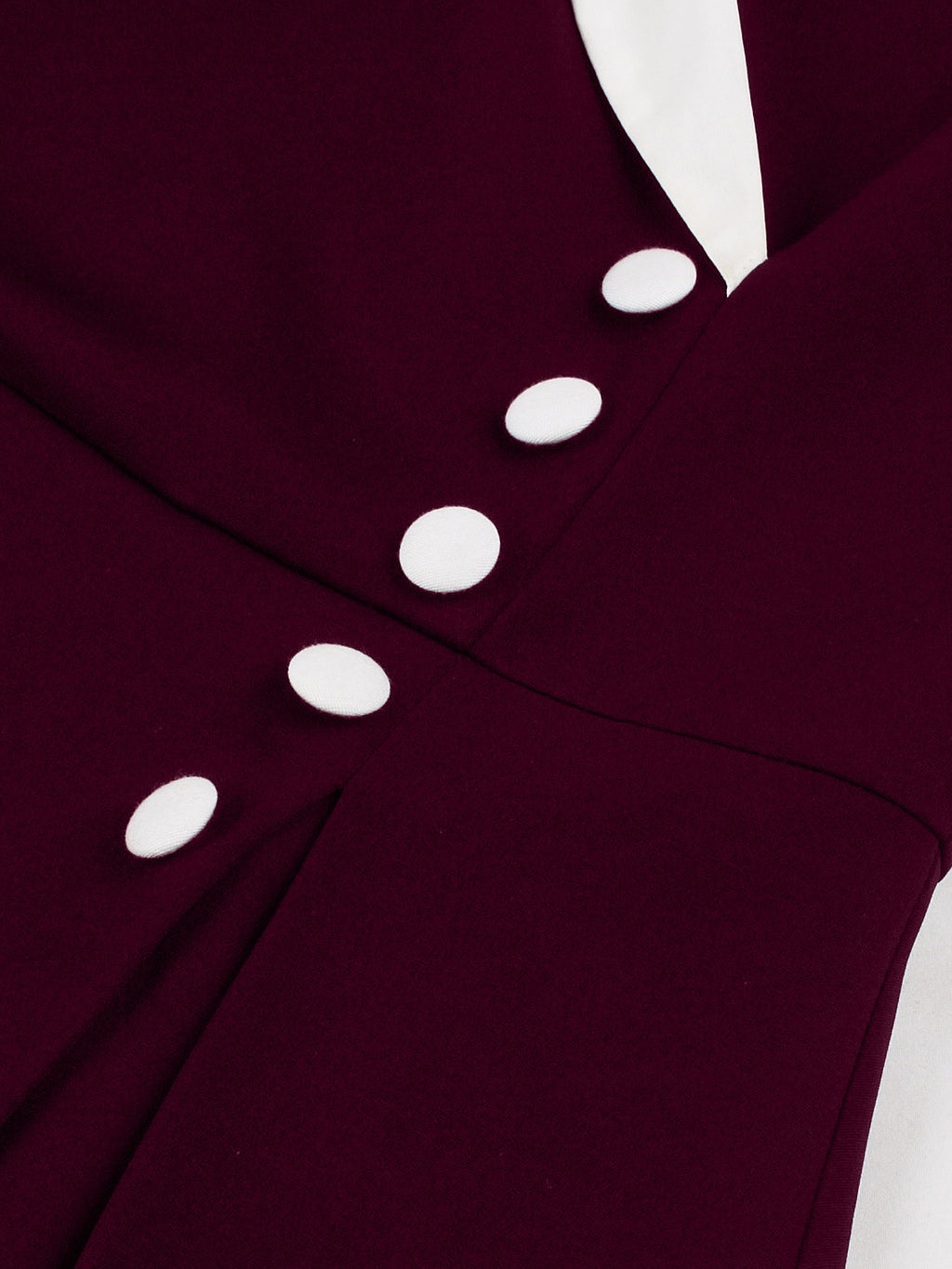 Retro Lapel Side Button Slim Fit Flare A Line Elegant Midi Dress For Women 2026