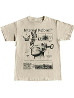 Printed Oversized Short Sleeve Tee