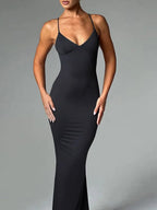 Abbey Backless Sleeveless Maxi Dress