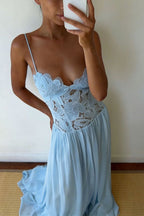 Amelie Lace Bustier Dress