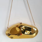 Acrylic Geometric Shape Evening Wristlet