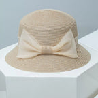 Cloche Hat with Ribbon Bow