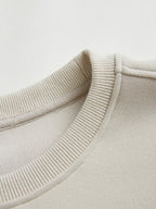 Smile Print Pull Over Oversized Hoodie