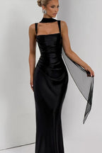 Solid Color Slim Elegant Chic Prom Dress