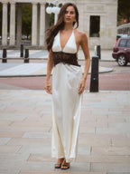 Ada Halter Backless Maxi Dress