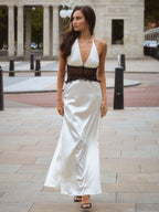 Ada Halter Backless Maxi Dress