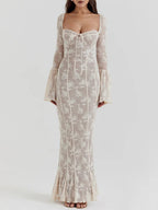 Riley Backless Bodycon Maxi Dress