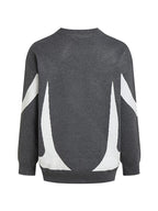 Star Jacquard Baggy Sweater