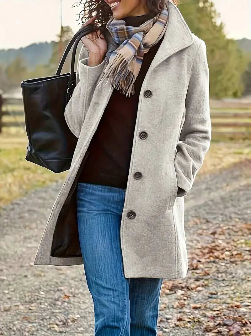 | Long Double Breasted Coat