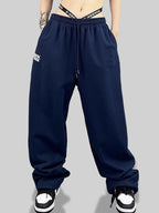 Street Lettering Printed Sweatpants