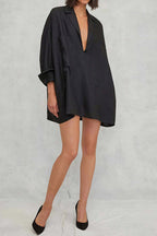 Sasha Timeless Short Midi Dress Premium Wardrobe Essential