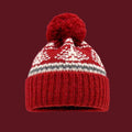 Textured Pom Pom Hat