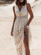 Annabella Minimalist Boho Dress Evening Wear Edit