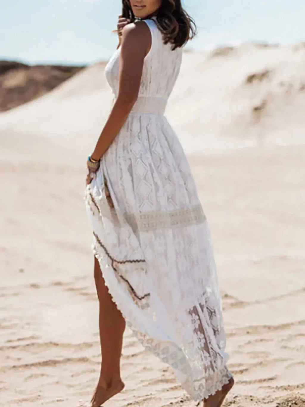 Annabella Minimalist Boho Dress Evening Wear Edit
