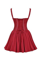 Rosa Elevated Lace Corset Mini Puff Dress Statement Occasion Edit