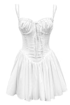 Rosa Elevated Lace Corset Mini Puff Dress Statement Occasion Edit