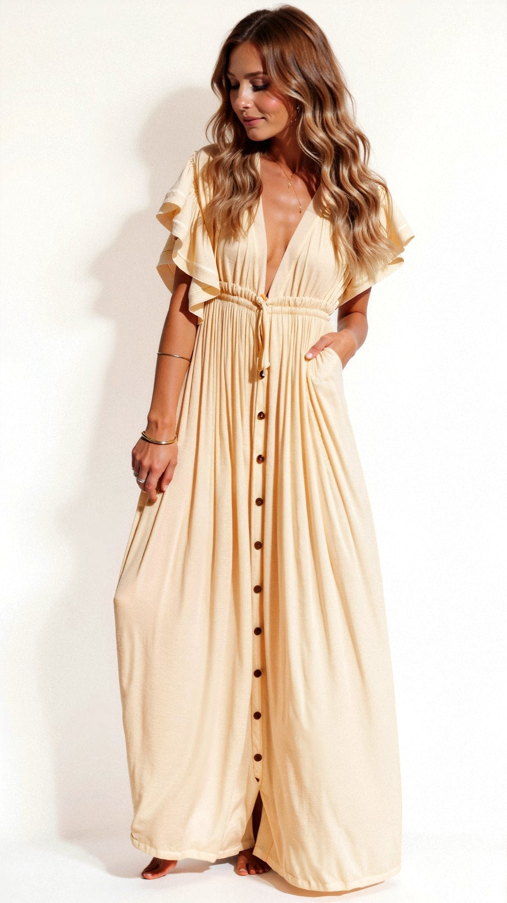 Teresa Exclusive Dress Casual Ruffles Elevated Occasion Wear