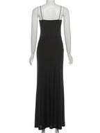 Alessia Lace Spaghetti Maxi Dress