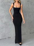 Alicia Sleeveless Bodycon Maxi Dress