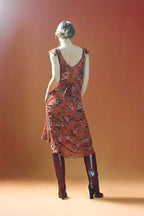 Graciela Elevated Scoop Neck Floral Print Maxi Dress Designer Edit