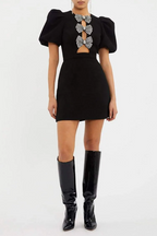 Nora - Bow Mini Dress