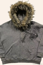 American Gothic Skeleton Bone Hoodie