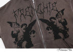 Cozy Mysterious Dark Gothic Hoodie