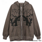 Cozy Mysterious Dark Gothic Hoodie