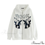 Cozy Mysterious Dark Gothic Hoodie