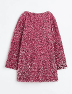 Luisa Chic Sequin Party Dress Elevated Occasion Wear