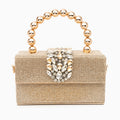 Rhinestone Embellished Handbag by Anisha