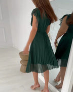 Laura Boutique Pleated Dress Evening Wear Edit