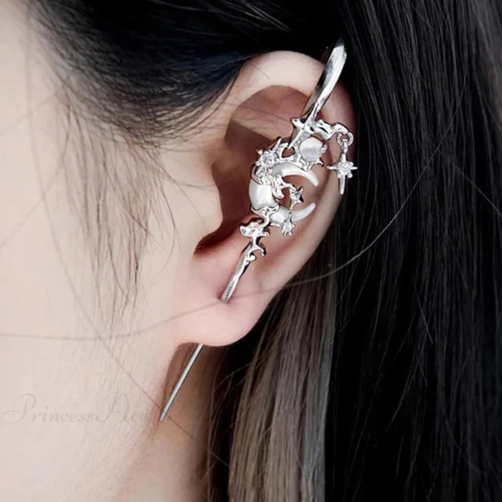 Antique Dim Punk Gothic Blade Dagger Earring
