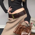Antique Gothic Brown Clasp Strap