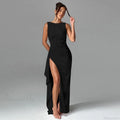 Appliques Slim Bodycon Vacation Dress