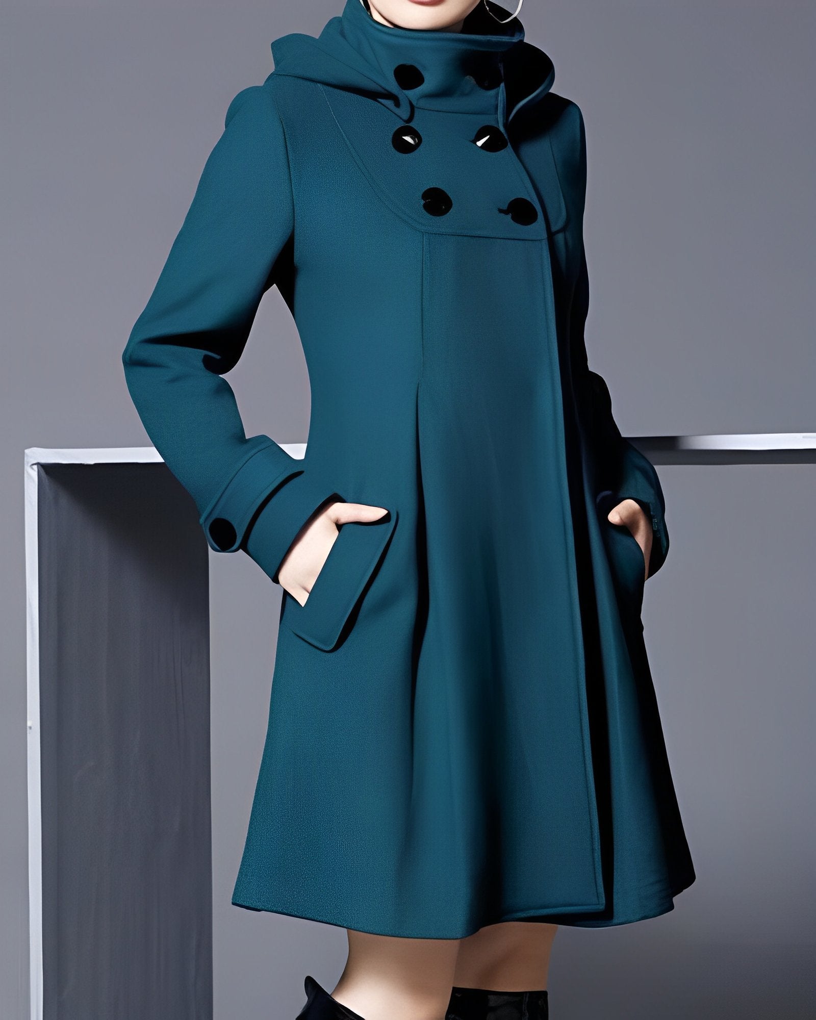 | Coat with Side Pockets