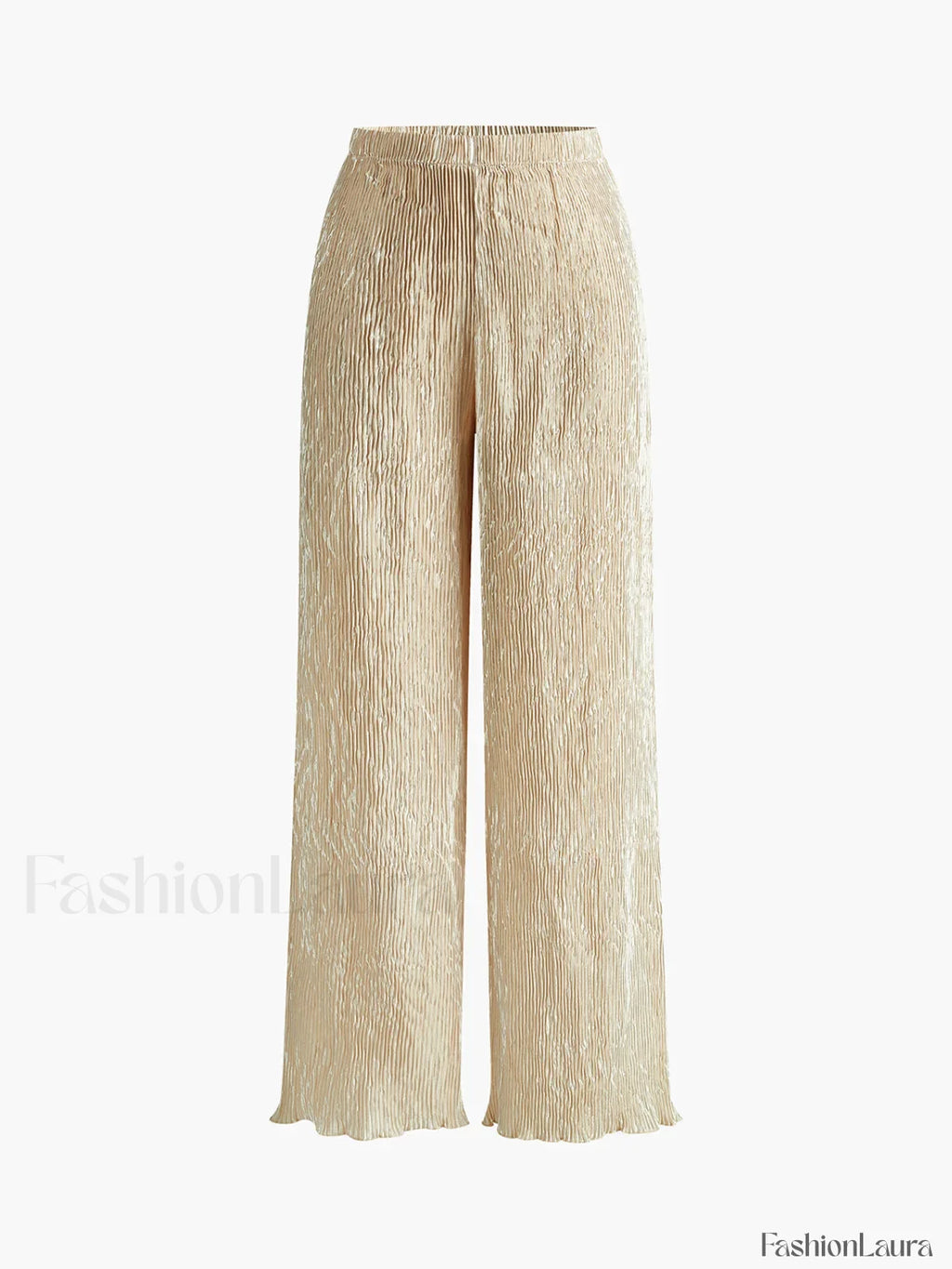 Asymmetric Halter Crop Top With Wide Leg Pants Set