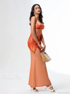 Asymmetric Neck Tank Sleeveless Wrap Bodycon Floral Vacation Dress