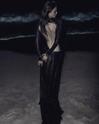 Asymmetrical Backless Party Dress