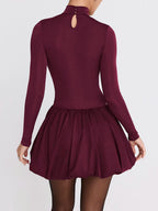 Audrey Long Sleeve Mini Dress