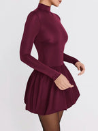 Audrey Long Sleeve Mini Dress