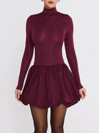 Audrey Long Sleeve Mini Dress