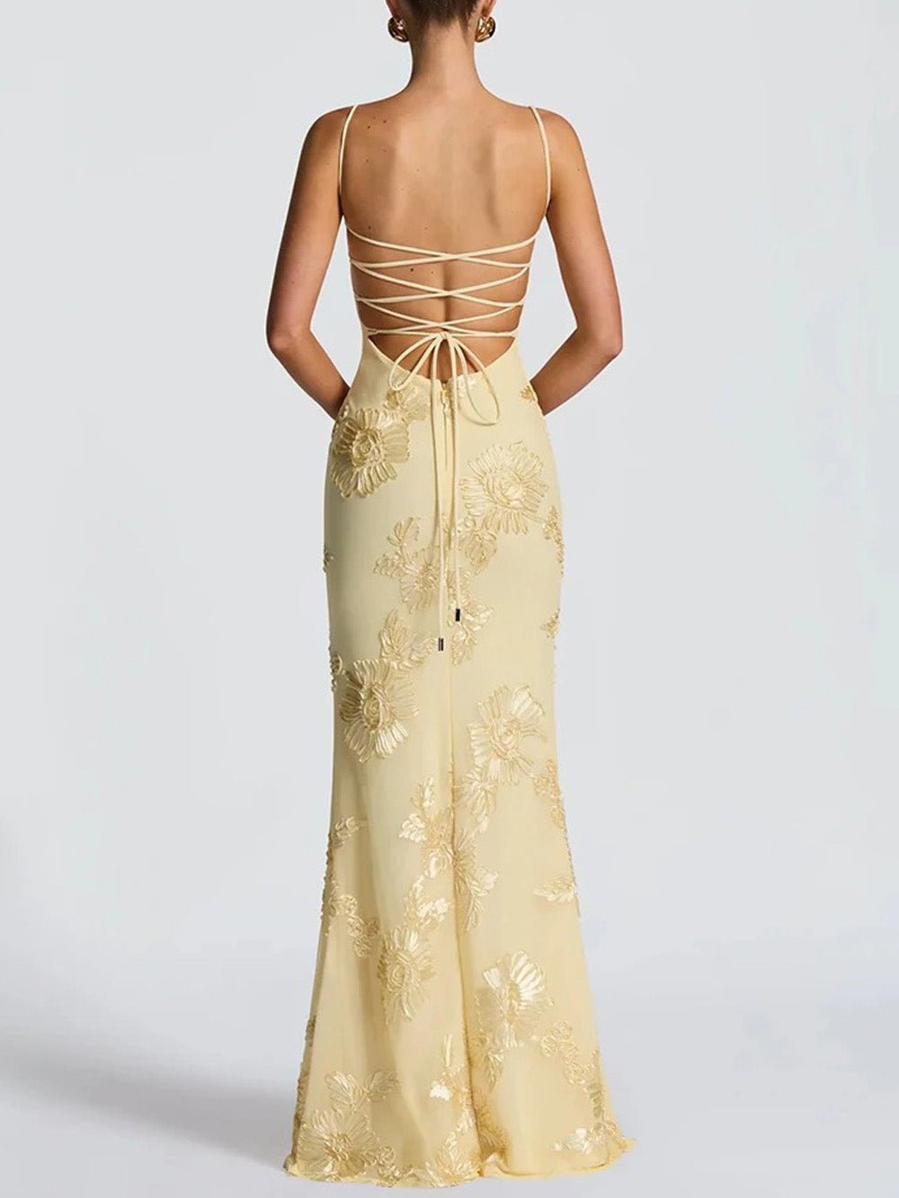 Aurelia Floral Print Maxi Dress