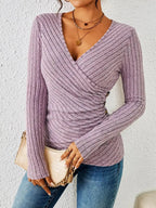 | Tummy Tucking Long Sleeve Top